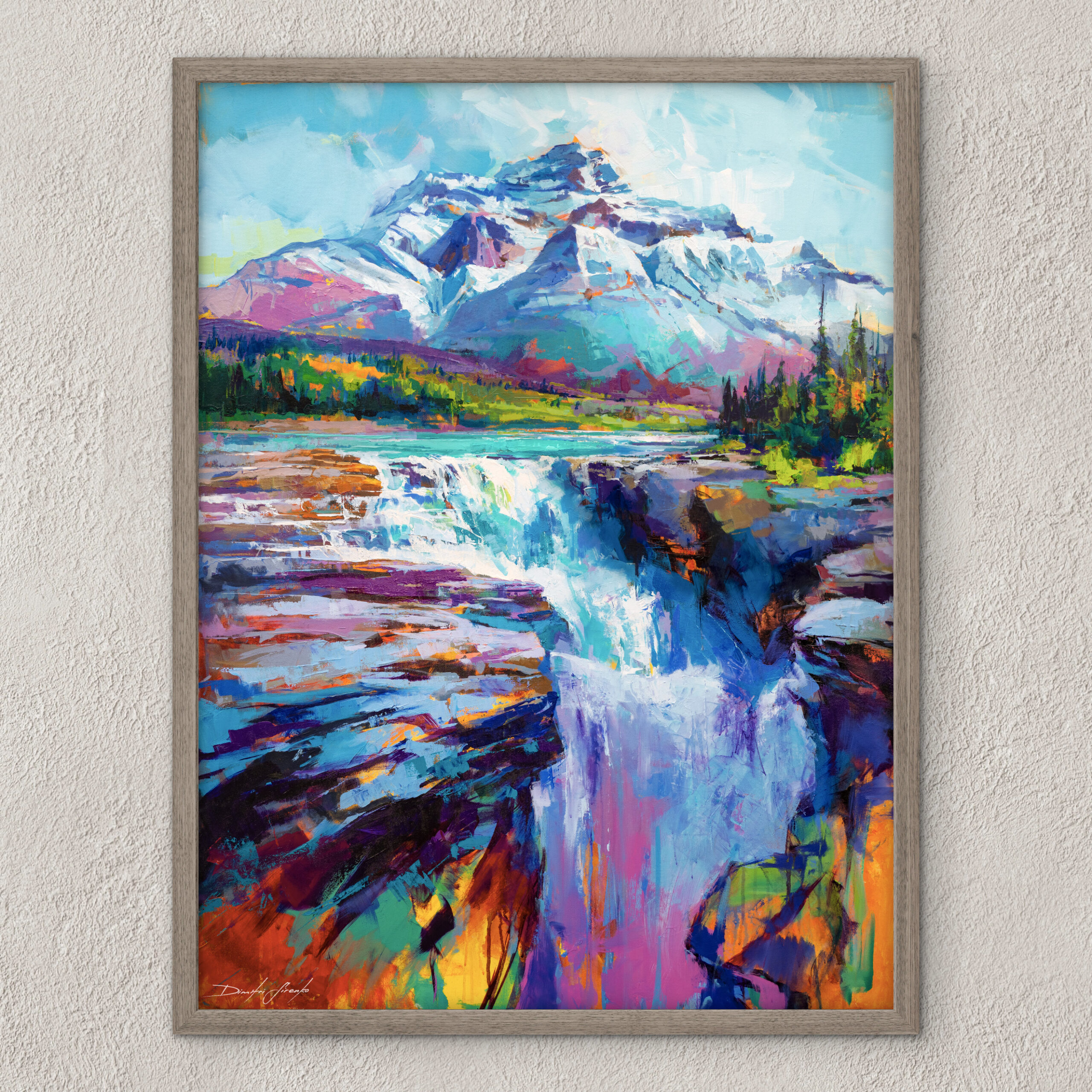 Athabasca ORIGINAL PAINTING