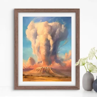 Elephant Cloud ART PRINT