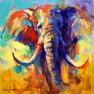 "Eternal Journey" - Elephant - Wildlife Artwork