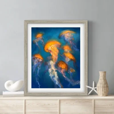 Eternal Lanterns ART PRINT