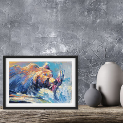 Fishing ART PRINT