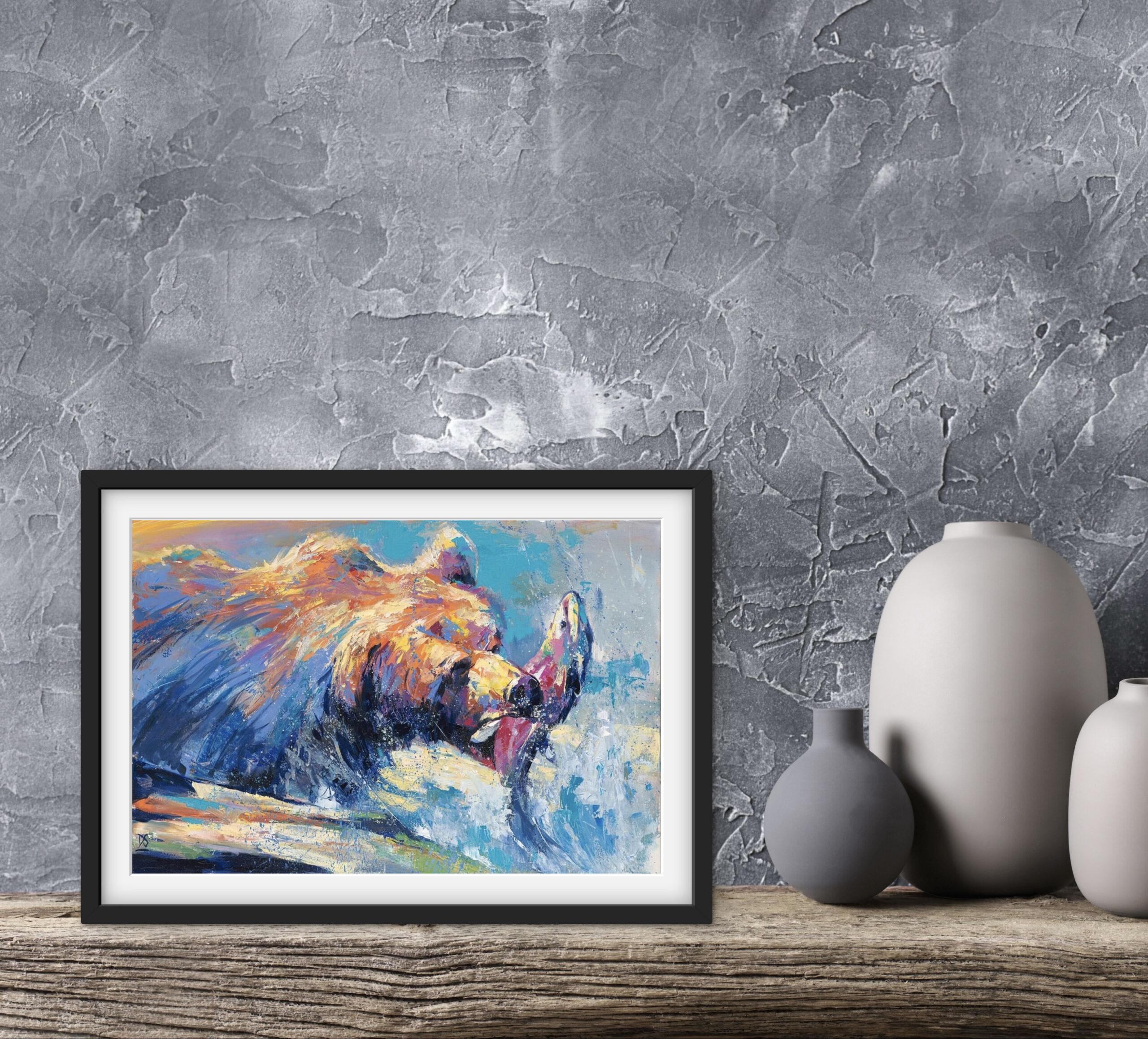 Fishing ART PRINT