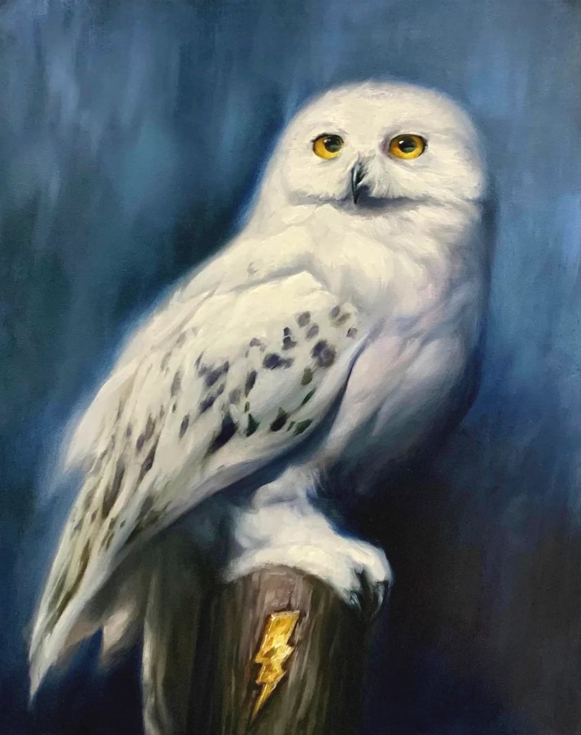 "Hedwig" - Snowy Owl - Wildlife Artwork