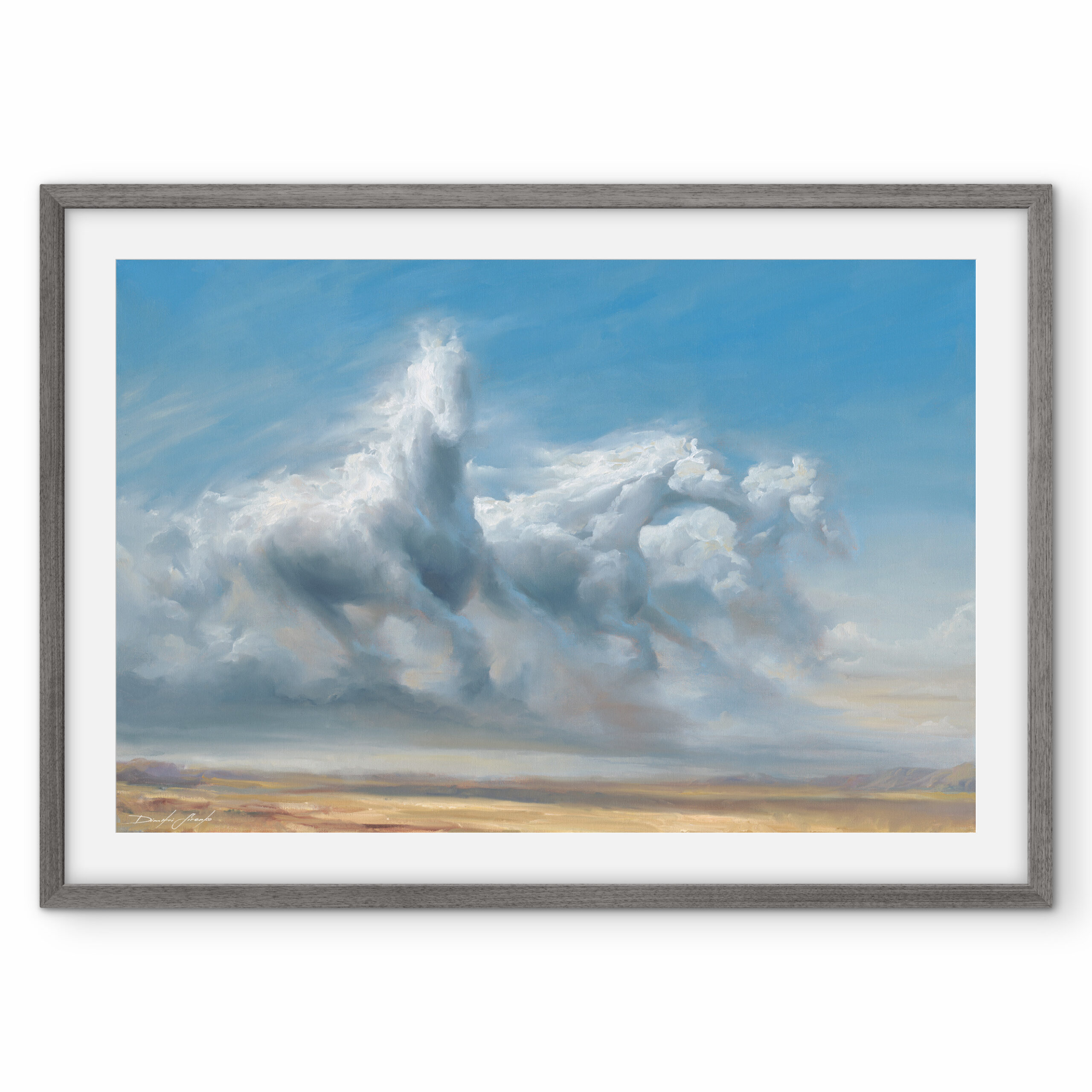 Horse Clouds ART PRINT - Image 6