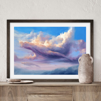 Humpback Cloud ART PRINT
