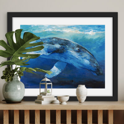 Humpback Whale ART PRINT