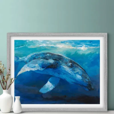 Humpback Whale ART PRINT