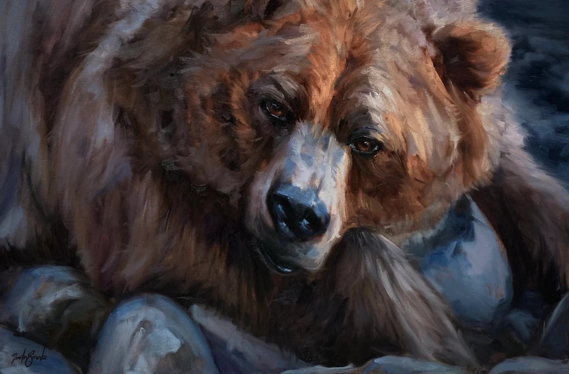 "Northern King" - Grizzly Bear - Wildlife Artwork