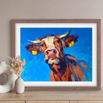 Nosy Neighbor ART PRINT