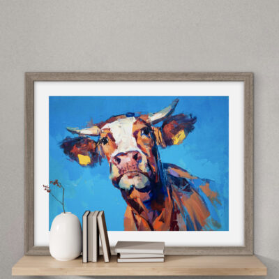 Nosy Neighbor ART PRINT