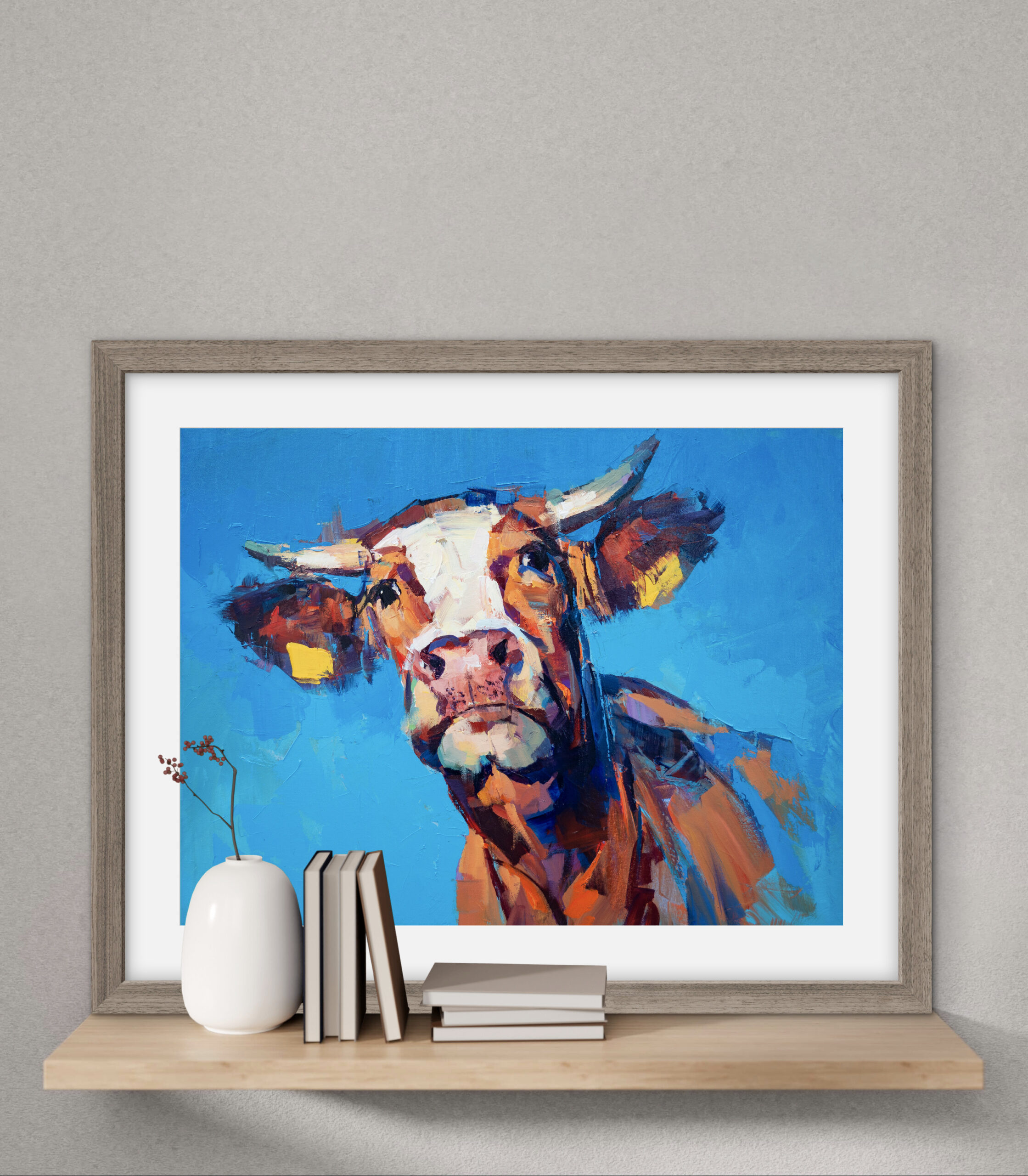 Nosy Neighbor ART PRINT