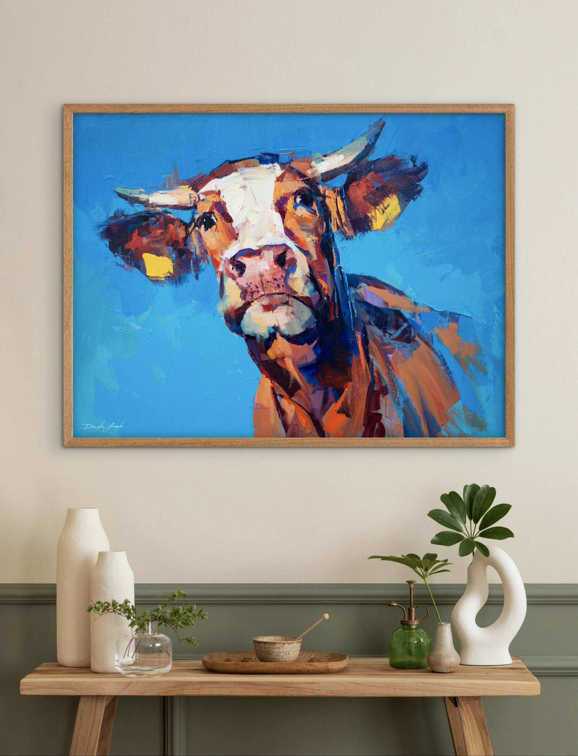 Nosy Neighbor ART PRINT - Image 3