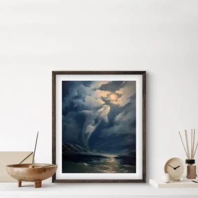 Reaching for the Moon ART PRINT