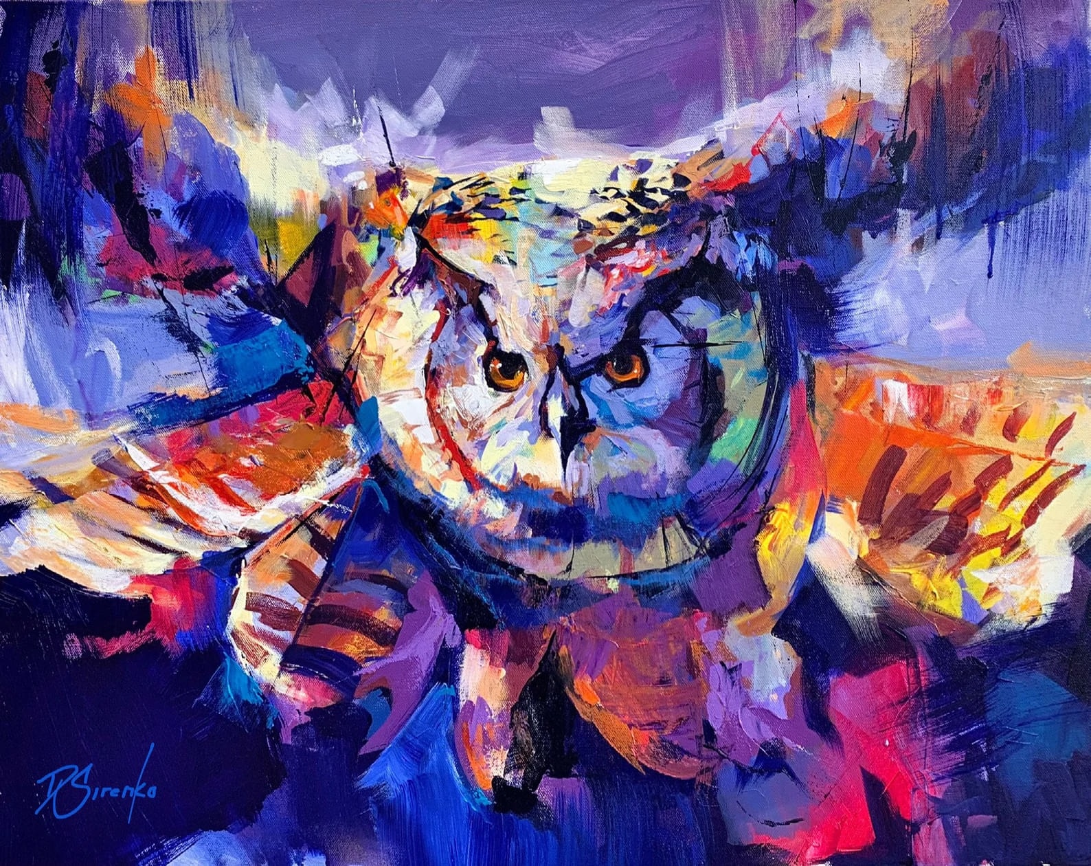 "Revelation" - Owl - Wildlife Artwork