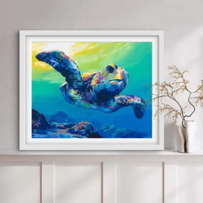 Sea Turtle ART PRINT