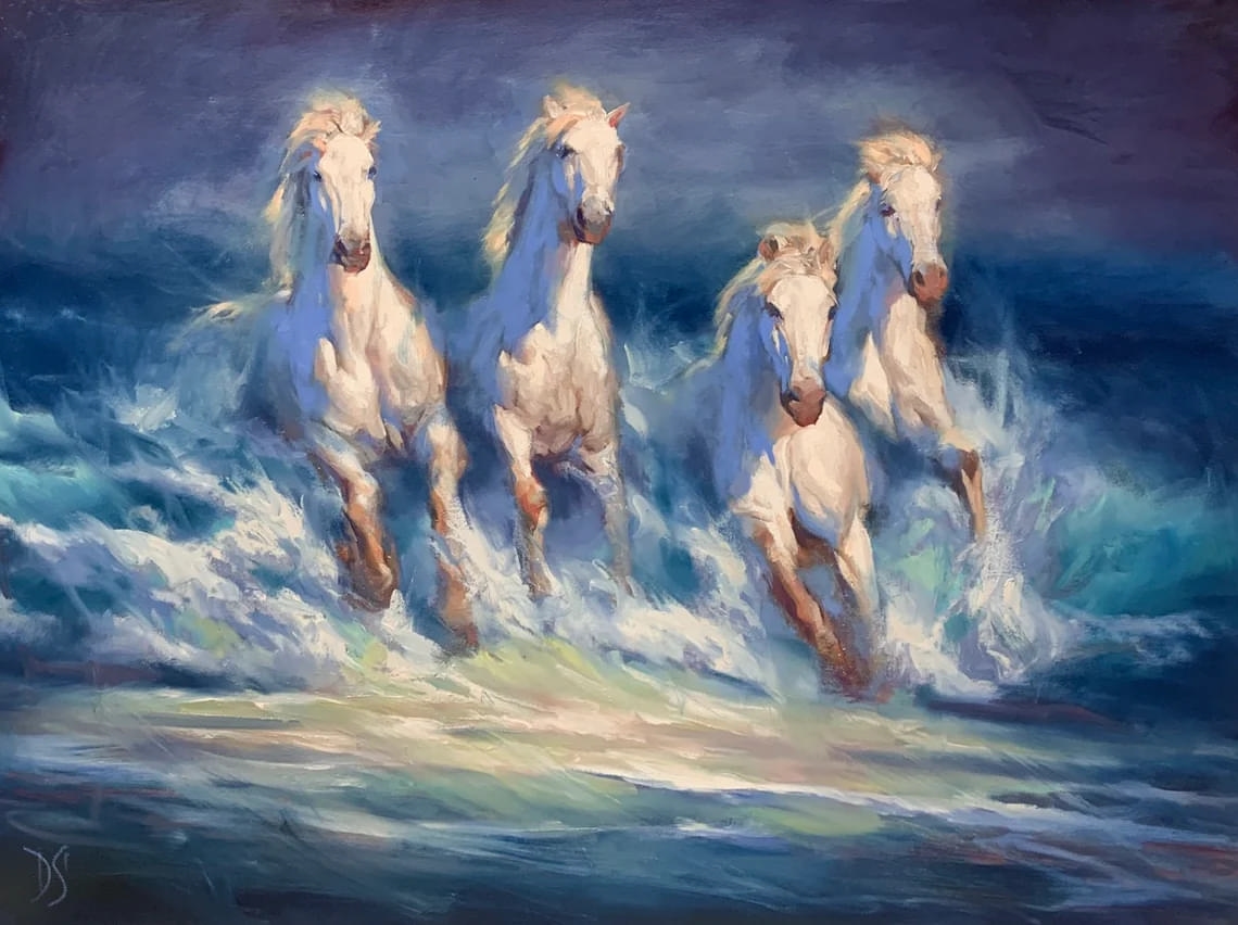 "Stormpiercers" - Horses - Wildlife Artwork