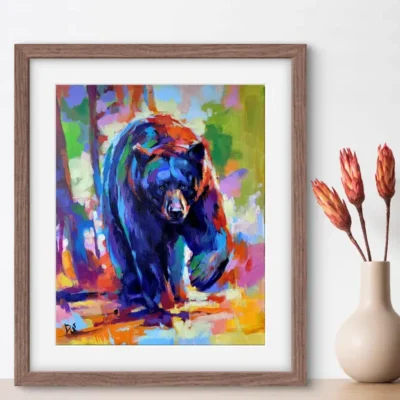 The Gentleman ART PRINT