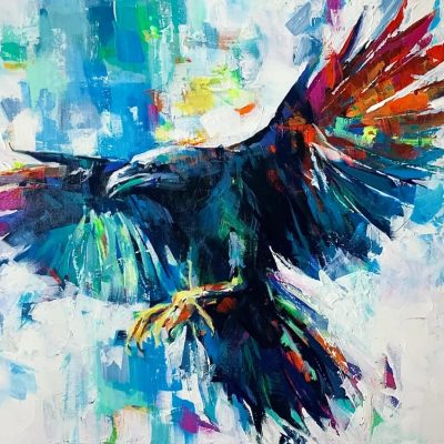 "The Prophecy" - Raven - Wildlife Artwork