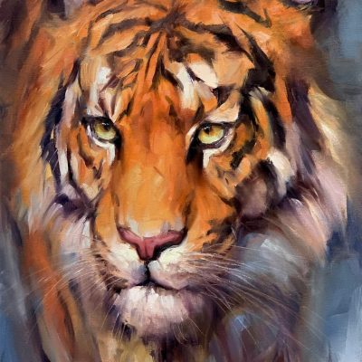 "Wisdom" - Tiger - Wildlife Artwork