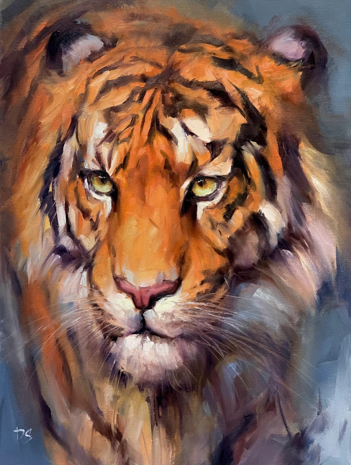 "Wisdom" - Tiger - Wildlife Artwork