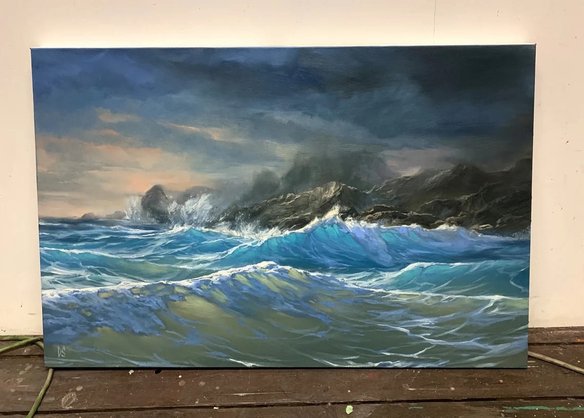 "Brothers" - Seascapes - Original Painting