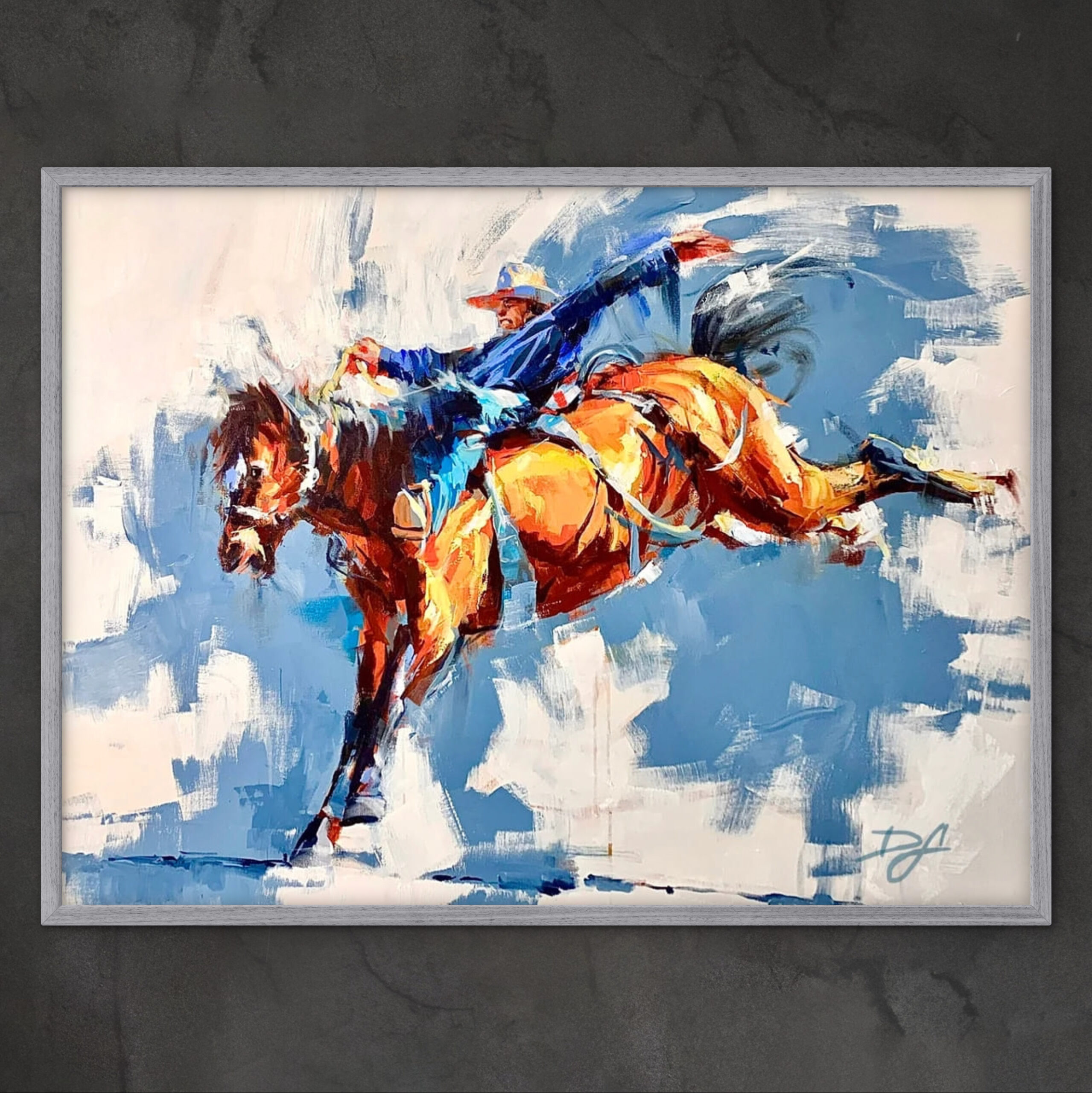 Bumpy Ride ORIGINAL PAINTING