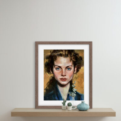Contemplation ART PRINT