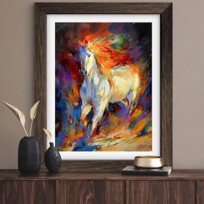 Creature Of Light ART PRINT