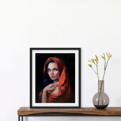 Crimson Soul ART PRINT