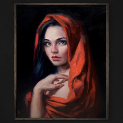 Crimson Soul ORIGINAL PAINTING