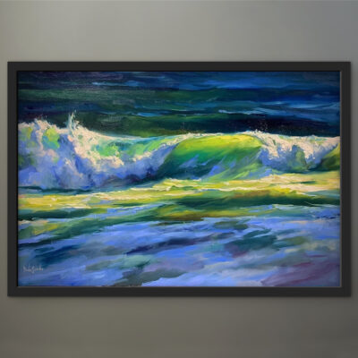 Curtains Of The Sea ORIGINAL PAINTING