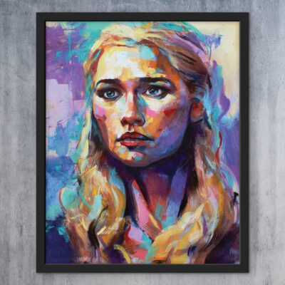 Daenerys Targaryen ORIGINAL PAINTING