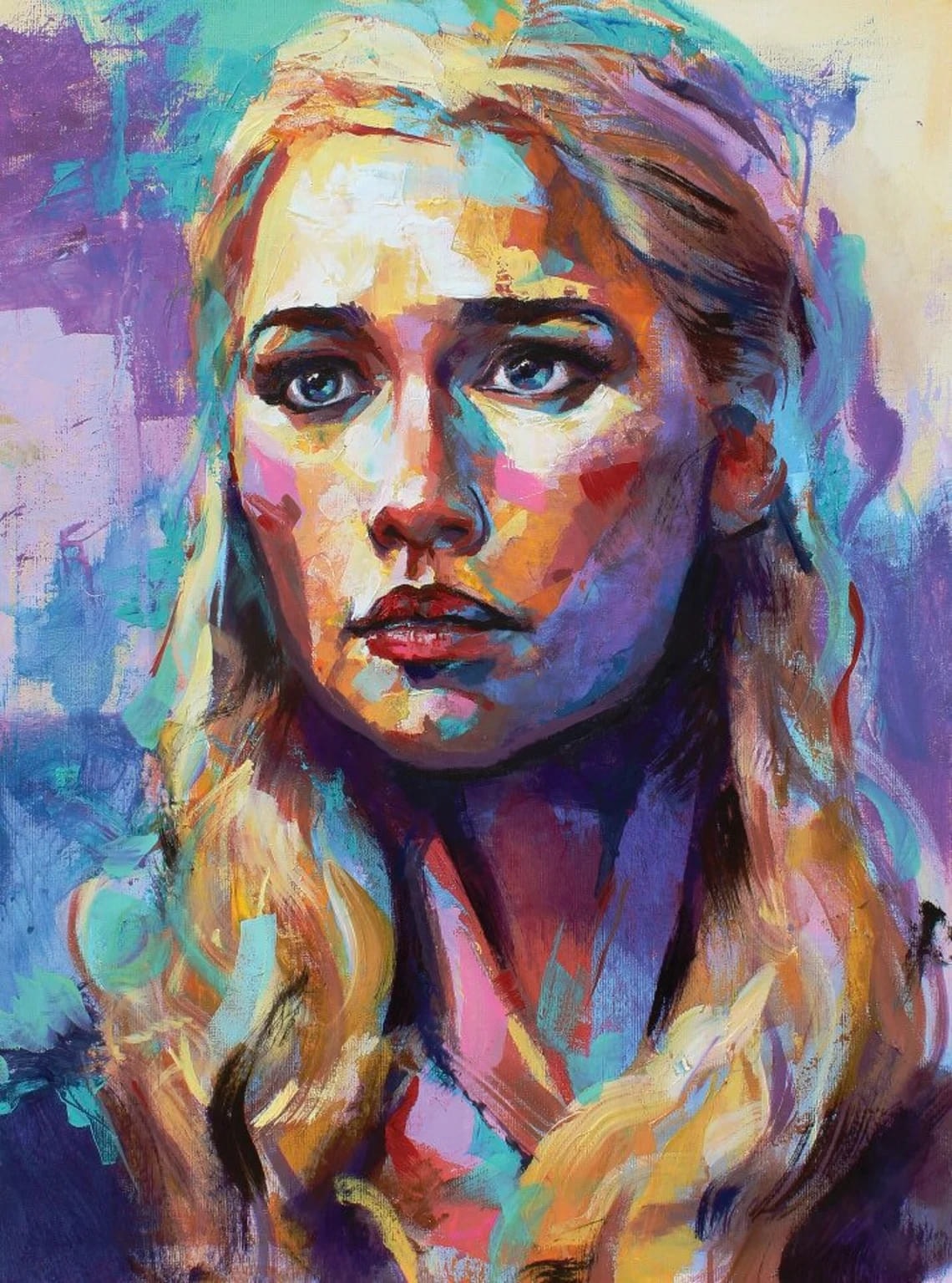 "Daenerys Targaryen" - Game of Thrones Portraits Artwork