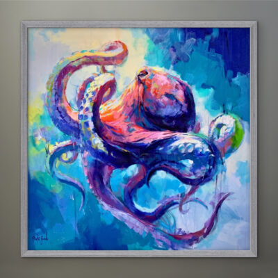 Dancing Carousel ORIGINAL PAINTING