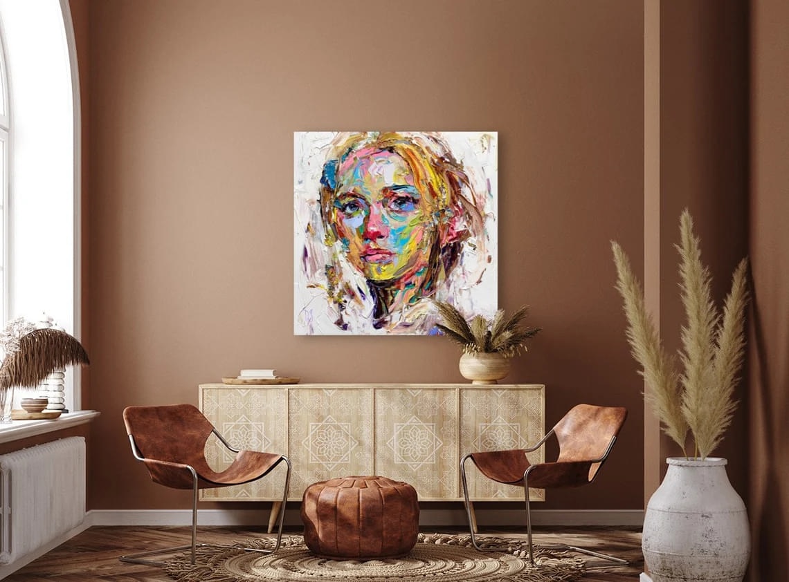 "Dreamscapes" - Portraits Artwork Sample on Wall