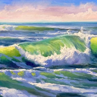 "Emerald" - Seascapes - Original Painting