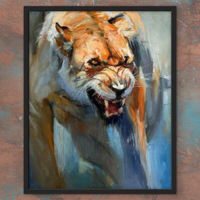 Fierce ORIGINAL PAINTING