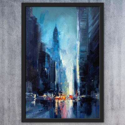 Foggy Giants ORIGINAL PAINTING
