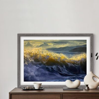 Fractal Crests ART PRINT