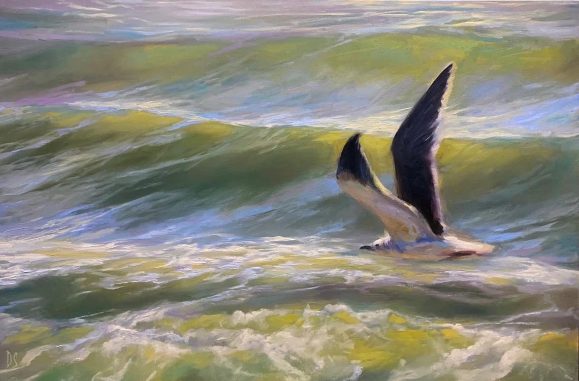 "Freedom 2" - Seascapes / Wildlife - Original Painting