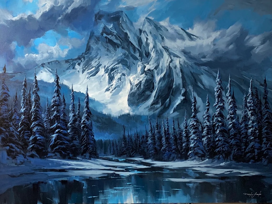 "Frozen in Time" - Landscapes Artwork