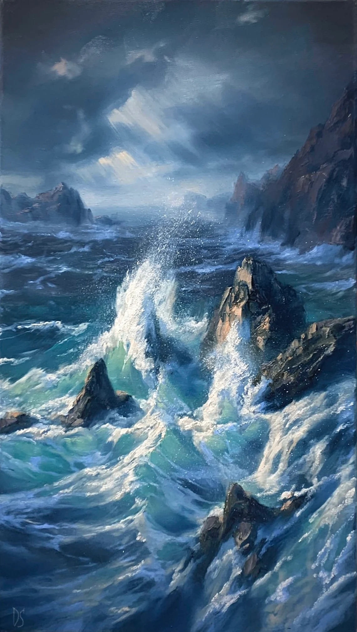 "Fury" - Seascape Artwork