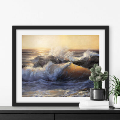 Golden Horizon ART PRINT