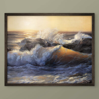 Golden Horizon ORIGINAL PAINTING