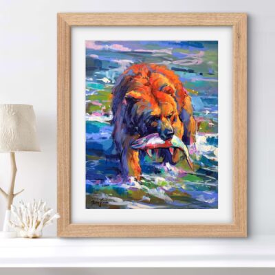 Great Catch ART PRINT
