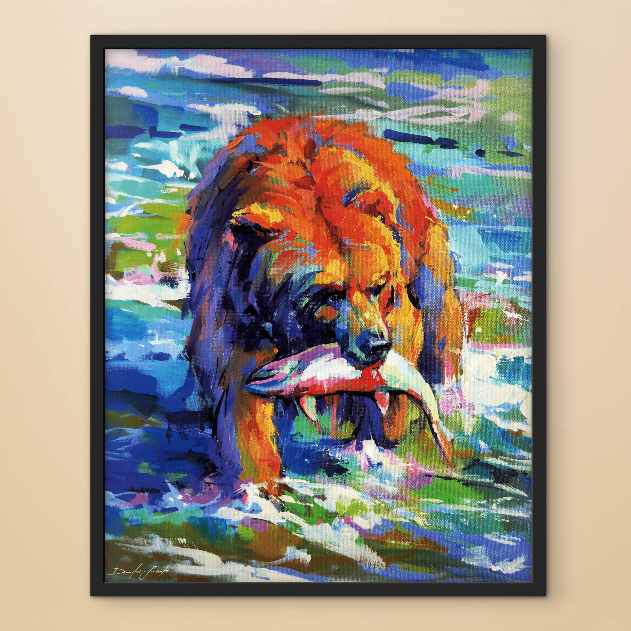 Great Catch ORIGINAL PAINTING