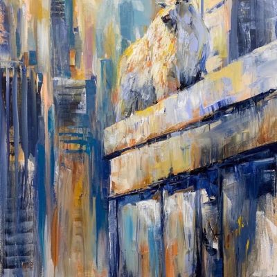 "Highrise" - Concrete Jungle - Original Painting