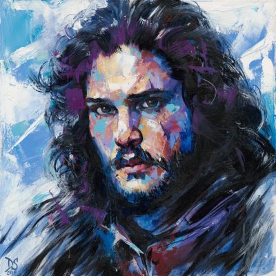 "Jon Snow 2" - Game of Thrones Portraits Artwork