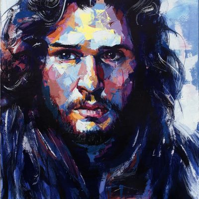"Jon Snow" - Game of Thrones Portraits Artwork
