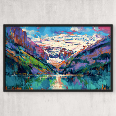 Lake Louise ORIGINAL PAINTING